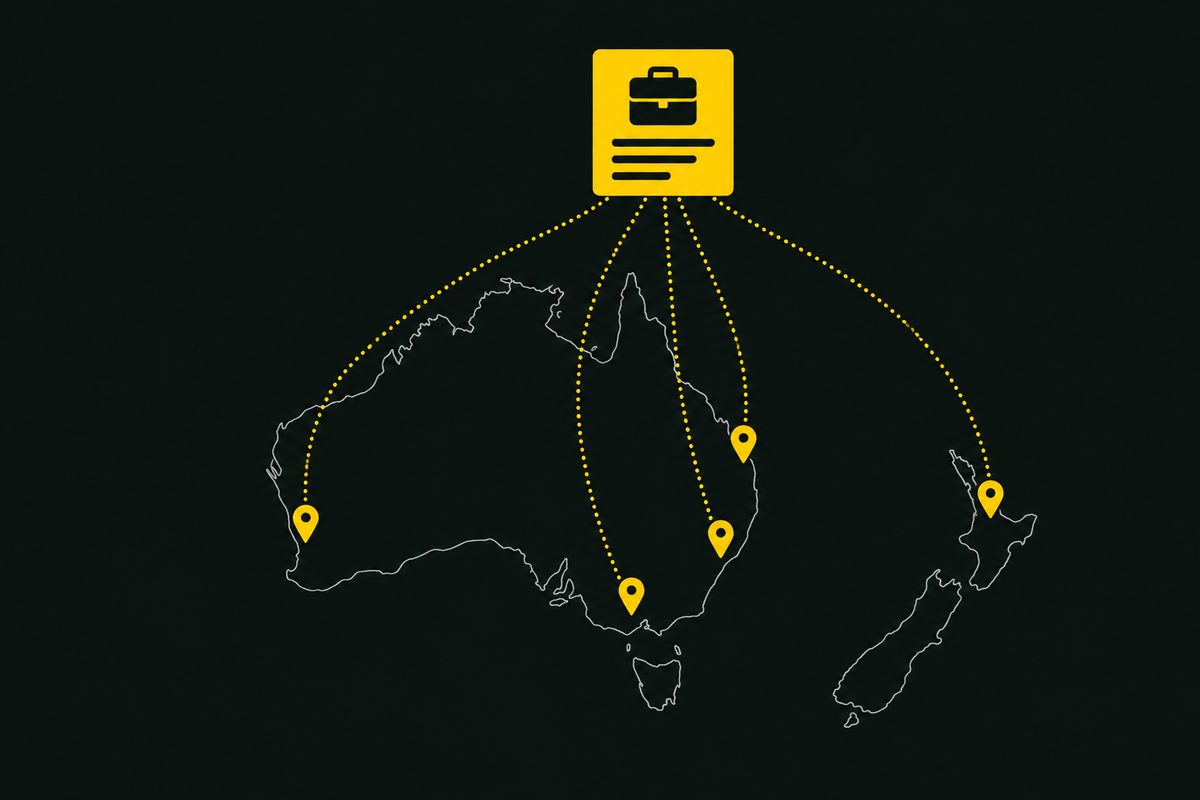 One AWS ad, posted into several cities